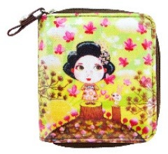 Kate — Geisha Lime With Brown PVC